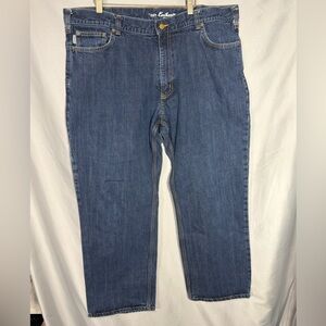 Carhartt Men’s Jeans Loose Straight Fit Blue 42 X 30 Workwear Denim  Casual NWOT